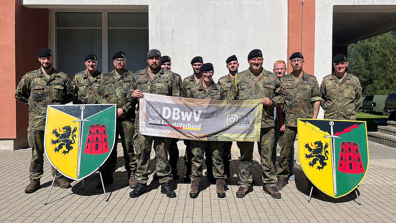 Der frisch gewählte Vorstand der TruKa Nemencine. Foto: Marcel U.