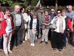 Besuch der Köhlerei „Stemberghaus“. Foto: DBwV/Ulrich