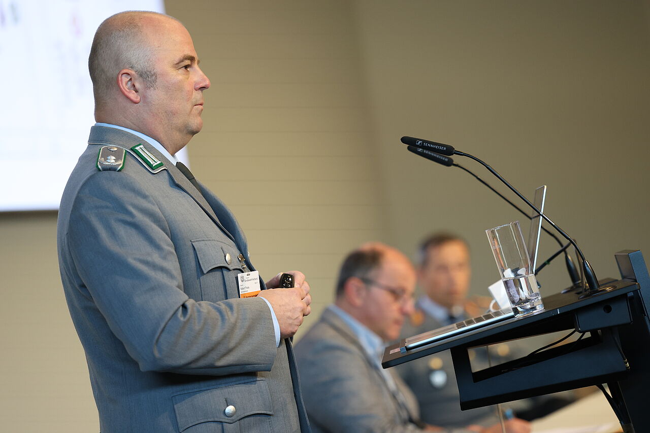 Tag 2- Impressionen der Hauptversammlung 2025. Foto: DBwV/Yann Bombeke