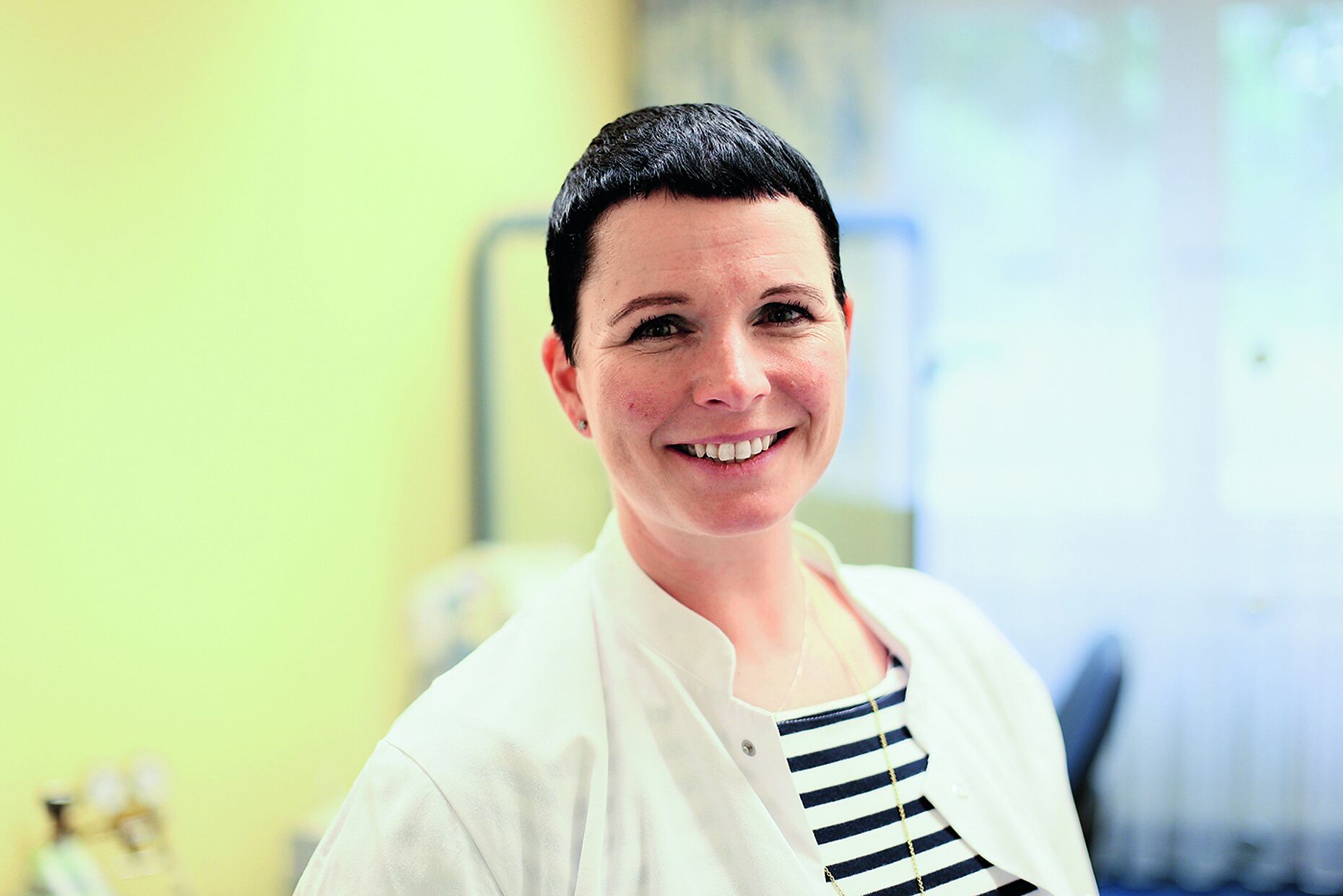 Dr. Jördis Frommhold ist Chefärztin der Abteilung für Atemwegserkrankungen und Allergien und Fachärztin für Innere Medizin und Pneumologie. Foto: Median Kliniken