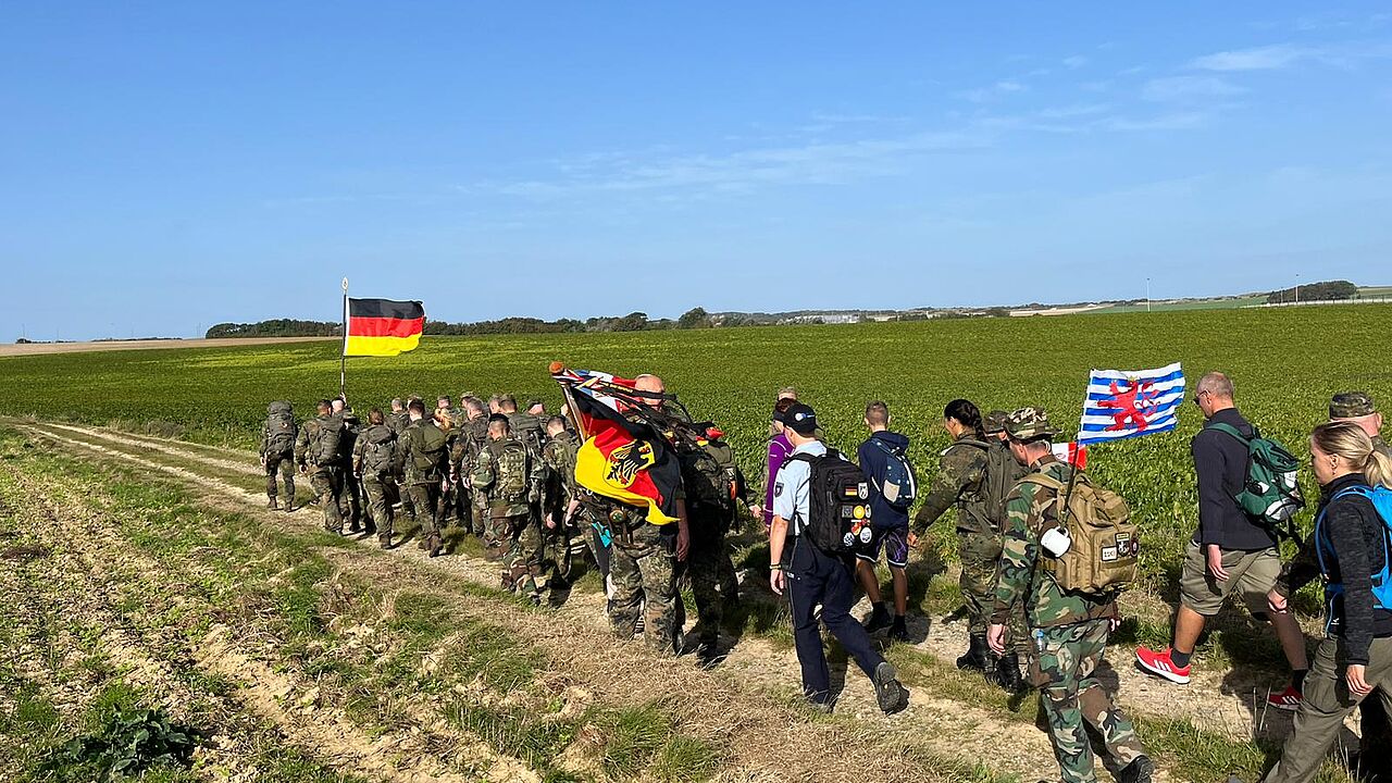 Mit dem „NATO Memorial Walk“ wird an die gefallenen Soldatinnen und Soldaten der NATO gedacht. Foto: Verteranenkultur e.V.