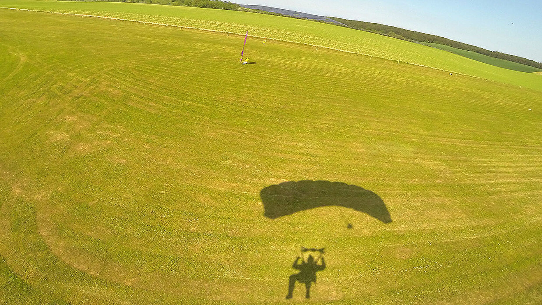 Eine perfekter Anflug (Foto: LV Ost/DBwV)