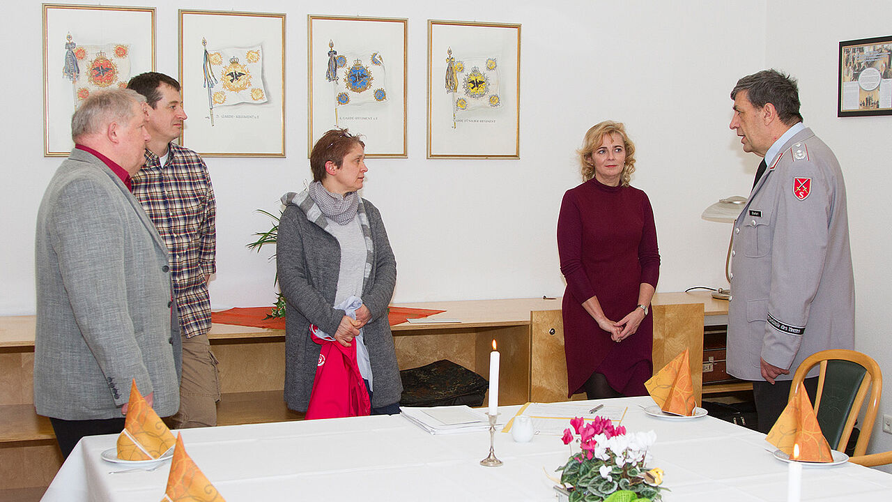 Begrüßung der Teilnehmer durch den Vorsitzenden Foto: OSH/Schöne