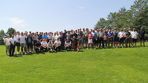 Mitte Juni fand fand die 39. Auflage der German Navy Golf Trophy auf dem Golfplatz in Mennhausen bei Wilhelmshaven statt. Foto Michael Au