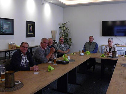 Der Vortrag Richters wurde interessiert aufgenommen. Foto: LV Nord