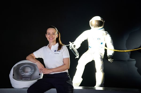 Nicola Winter profitiert als Reserveastronautin von der Ausbildung bei der Luftwaffe. Foto: Maren Richter