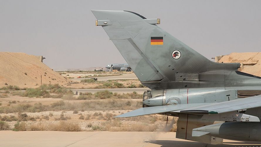 Ein "Tornado" im Anti-IS-Einsatz auf der Al-Asrak Air Base Jordanien. Foto: Bundeswehr