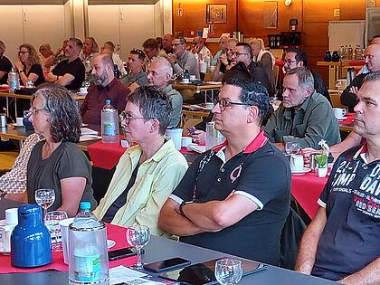 Anhaltend großen Zuspruch erfährt das Ruhestandsseminar der Standortkameradschaft Koblenz/Lahnstein. Foto: Gerald Arleth