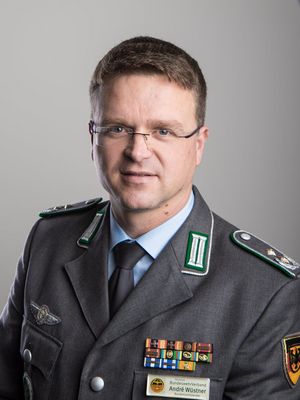 Oberstleutnant André Wüstner, Bundesvorsitzender des DBwV Foto: DBwV/Scheurer