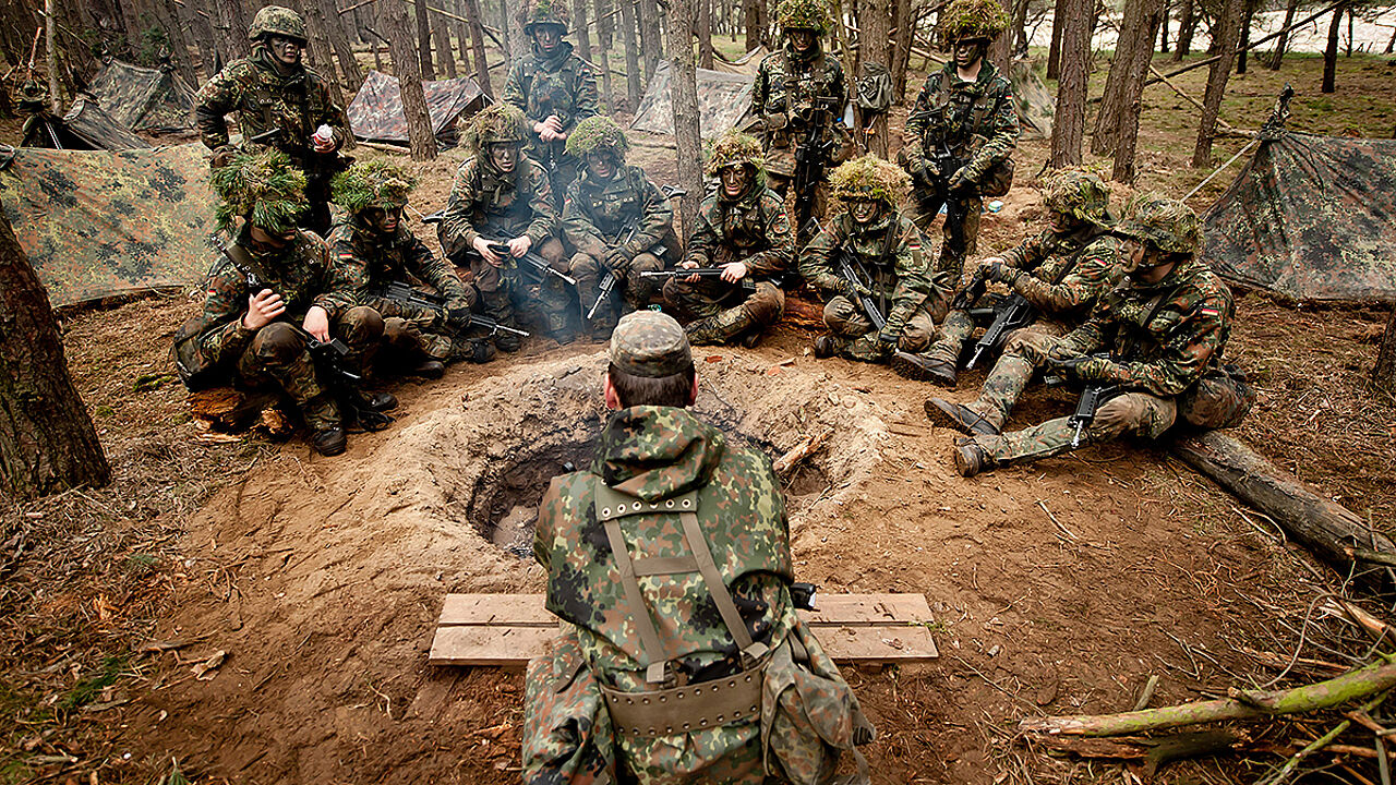 Allgemeine Grundausbildung (Foto: Bundeswehr/Stollberg)