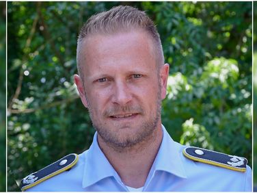  Major Daniel Brunner sieht sich als Vorsitzender des Bezirkes 4 in der Verantwortung für Verbandsarbeit im Bezirk Oberbayern. Foto: Ingo Kaminsky