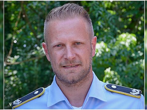  Major Daniel Brunner sieht sich als Vorsitzender des Bezirkes 4 in der Verantwortung für Verbandsarbeit im Bezirk Oberbayern. Foto: Ingo Kaminsky