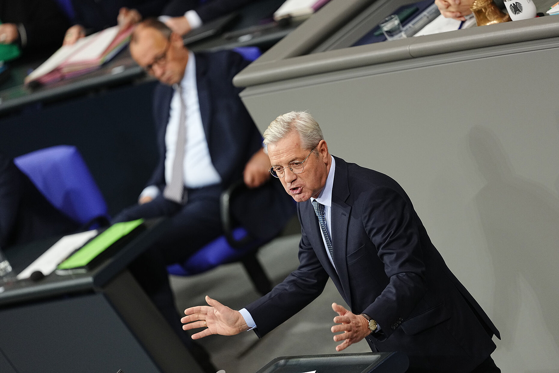 Norbert Röttgen hob die Bedrohung Europas durch Russlands Krieg in der Ukraine hervor. Foto: picture alliance/dpa/Kay Nietfeld