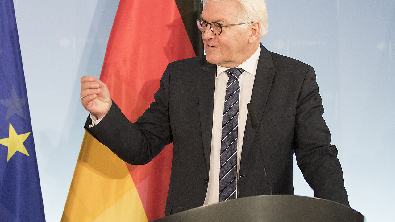 Oberster Diplomat und wohl bald Bundespräsident: Frank-Walter Steinmeier. Foto: DBwV/ Willem gr. Darrelmann