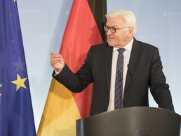 Frank-Walter Steinmeier wird aller Vorraussicht nach am Sonntag zum Bundespräsidenten gewählt Foto: DBwV/ Willem gr. Darrelmann 
