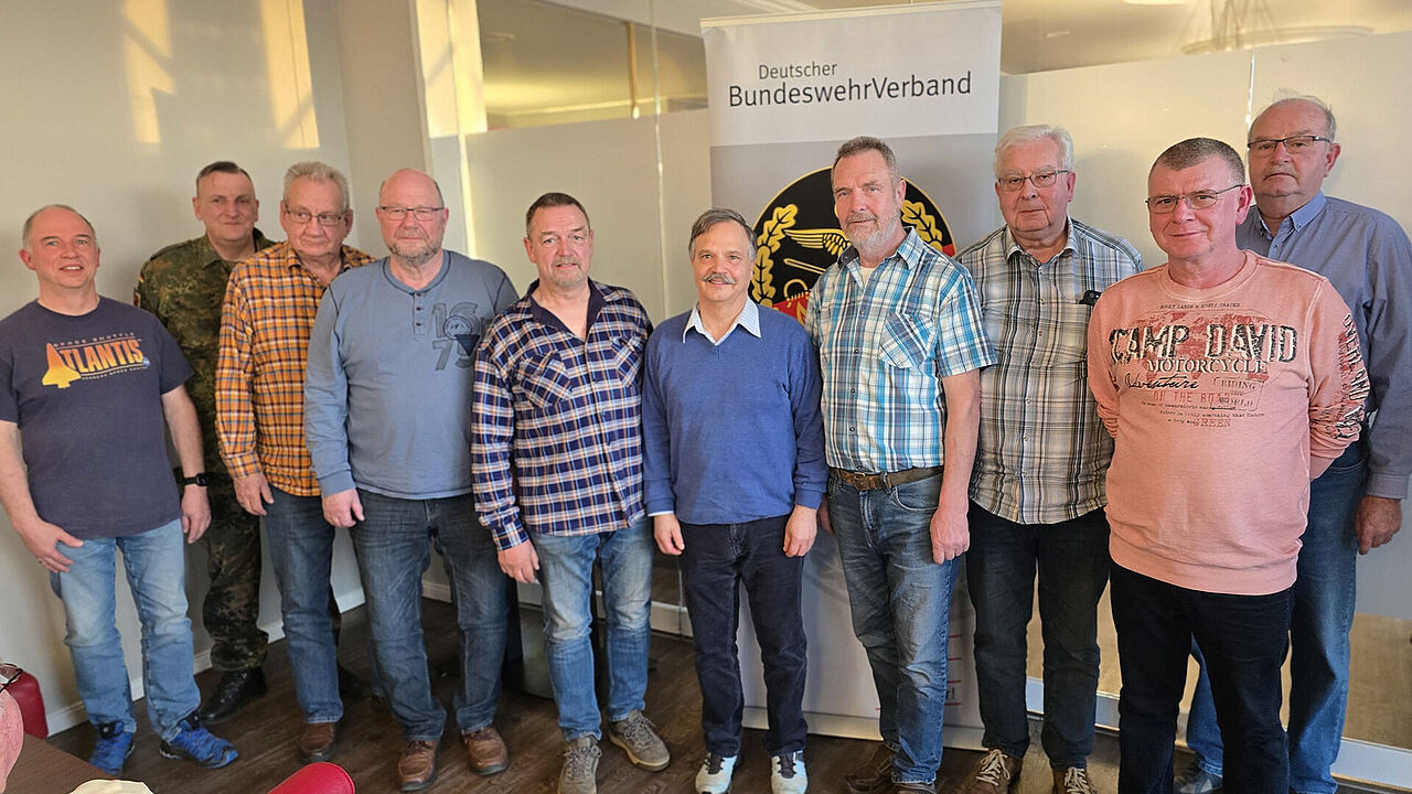 Der bei der Wahlversammlung Ende März neu gewählte Vorstand der KERH Neubrandenburg. Foto: Andreas Jahnholz