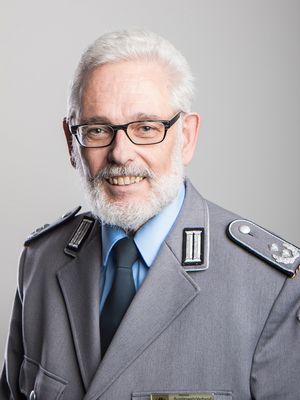 Landesvorsitzender West Oberstleutnant a.D. Thomas Sohst Foto: DBwV/Scheurer 