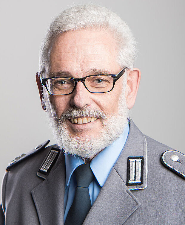 Landesvorsitzender West Oberstleutnant a.D. Thomas Sohst Foto: DBwV/Scheurer