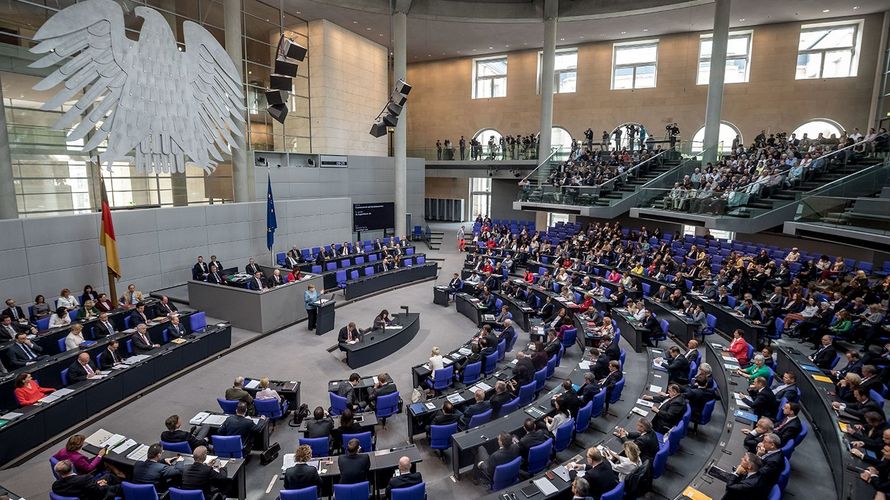 Im Bundestag wurde leidenschaftlich über den Haushalt debattiert. Foto: dpa