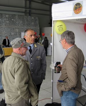 Auch der Stv. Bundesvorsitzende Jürgen Görlich (Mitte) war zu Besuch in Trier. Foto: OTL Sirko Bednarski