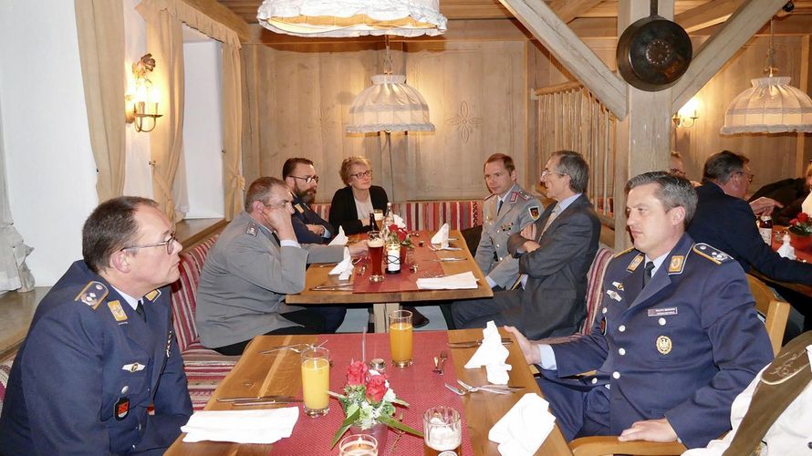 Regionalempfang bei der Landesvorstandssitzung in Schwabmühlhausen. Foto: Oliver Hartmann