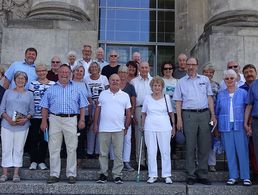 Berliner Hauptstadtluft schnupperten die Mitglieder der KERH Mainz-Wiesbaden Foto: Peter Tanaskowitsch