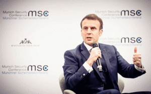 Der französische Präsident Emmanuel Macron. Foto: MSC