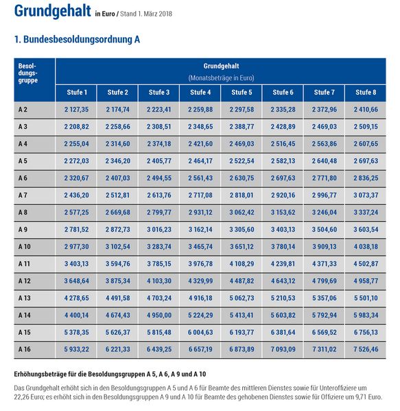 Besoldungsanpassung DBwV fordert lineare Erhöhung DBwV