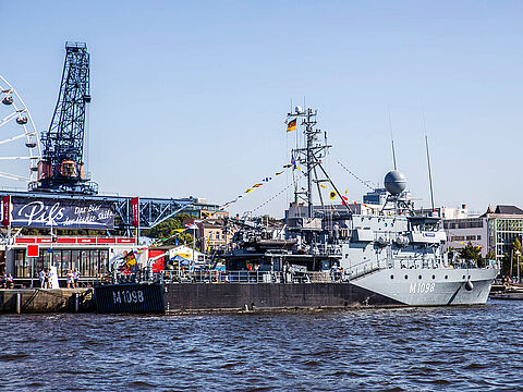 Wie in den Vorjahren wird sich die Marine auch bei der Hanse Sail 2023 präsentieren. Foto: Bundeswehr