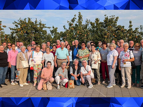 Interesse an ihrer Umwelt zeigten die Munsteraner Ehemaligen. Foto: LV Nord