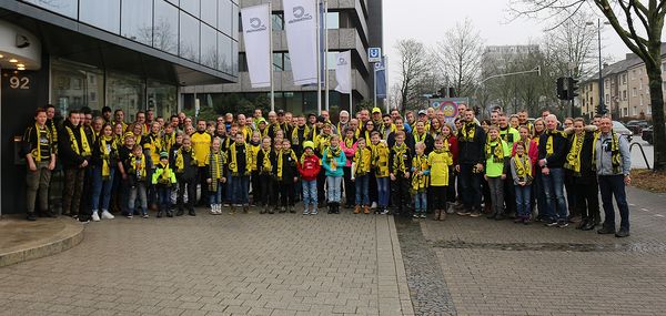 Vorfreude vor dem Spiel. Foto: Eutebach/DBwV