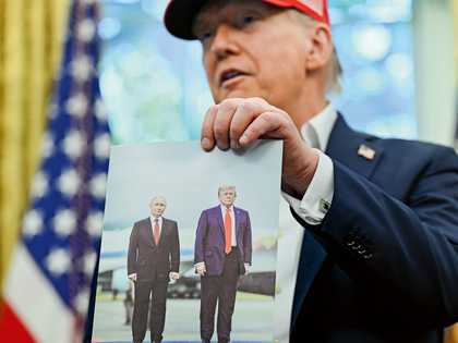 In früheren US-amerikanischen Strategiepapieren wurde Moskau stets als Bedrohung definiert – die aktuelle Trump-Administration strebt hingegen eine „strategische Stabilität“ im Verhältnis zu Putins Russland an. Foto: Picture-Alliance/Newscom/Bonnie Cash