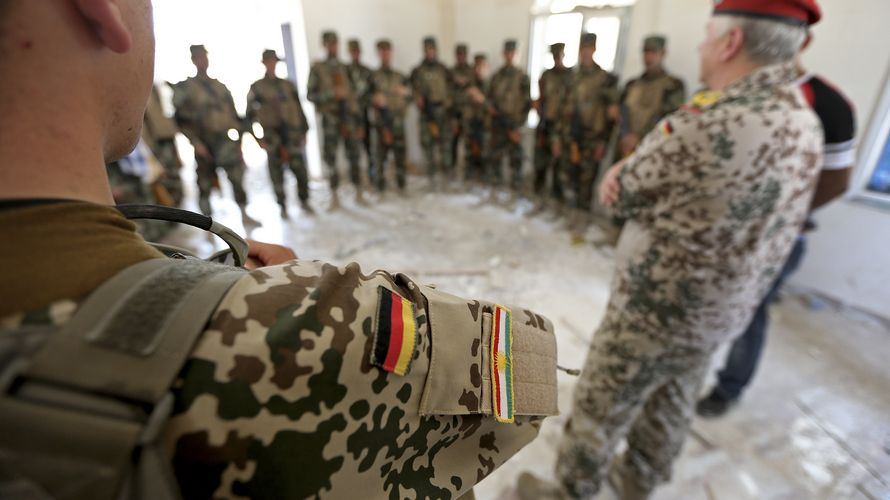 GI Wieker im Irak. Foto: Bundeswehr/Wilke