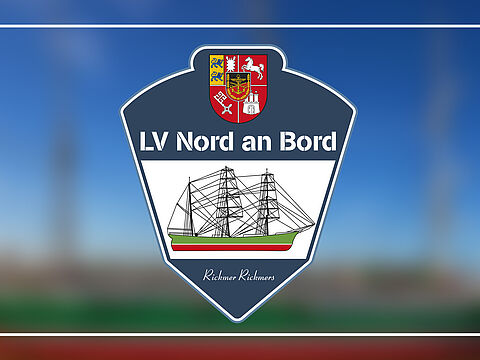Logo "LV Nord an Bord"