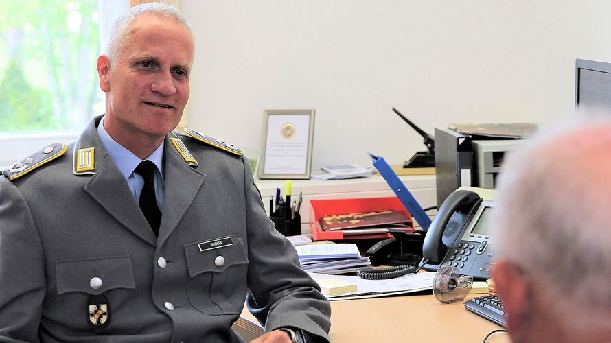 Oberstleutnant Ralf Wagner ist DBwV-Mitglied und im Vorstand des Hauptwahlvorstands bei den Personalratswahlen 2020 in der Bundeswehr. Foto: DBwV