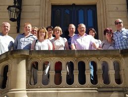 Der Landesvorstand Nord zu Besuch im luxemburgischen Parlament