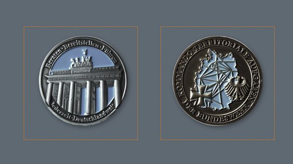 Der von Hauptfeldwebel Stefan Walczak initierte Coin Foto: DBwV/Kruse