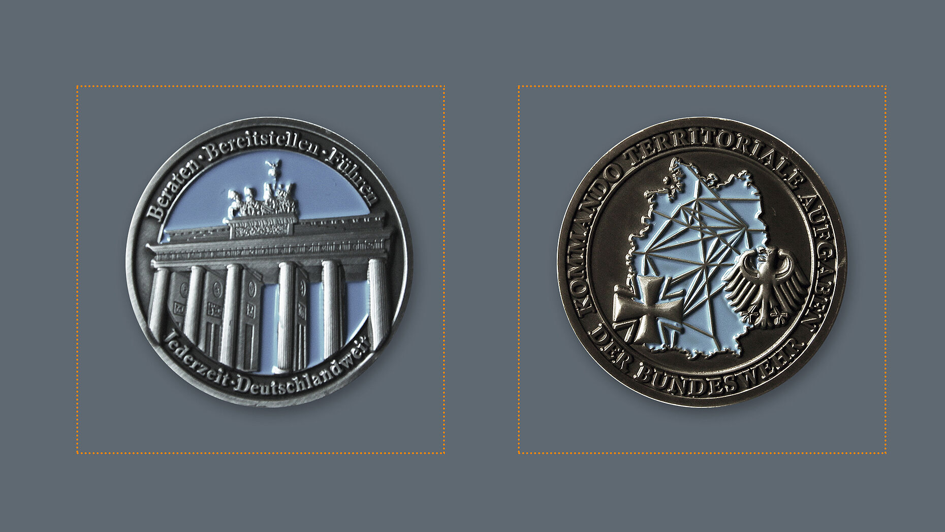 Der von Hauptfeldwebel Stefan Walczak initierte Coin Foto: DBwV/Kruse