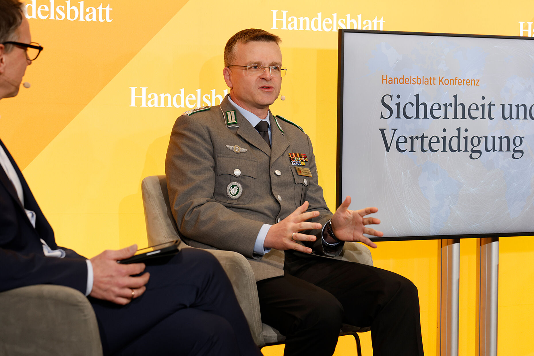 Der Bundesvorsitzende rechnet damit, dass das Thema Grönland auch beim nächsten NATO-Gipfel eine Rolle spielen wird. Foto: Dietmar Gust