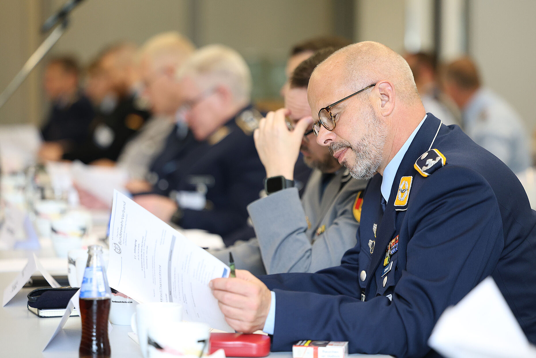 Rund 80 Personalführer aus ganz Deutschland kamen zur Tagung des Verbandes nach Bad Honnef. Foto: DBwV/Yann Bombeke