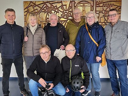 Die Teilnehmer der sKERH Cottbus beim Besuch im Kalibrierlabor der Bundeswehr in Cottbus. Foto: Dietmar Barth