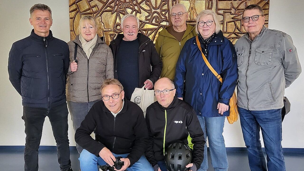 Die Teilnehmer der sKERH Cottbus beim Besuch im Kalibrierlabor der Bundeswehr in Cottbus. Foto: Dietmar Barth