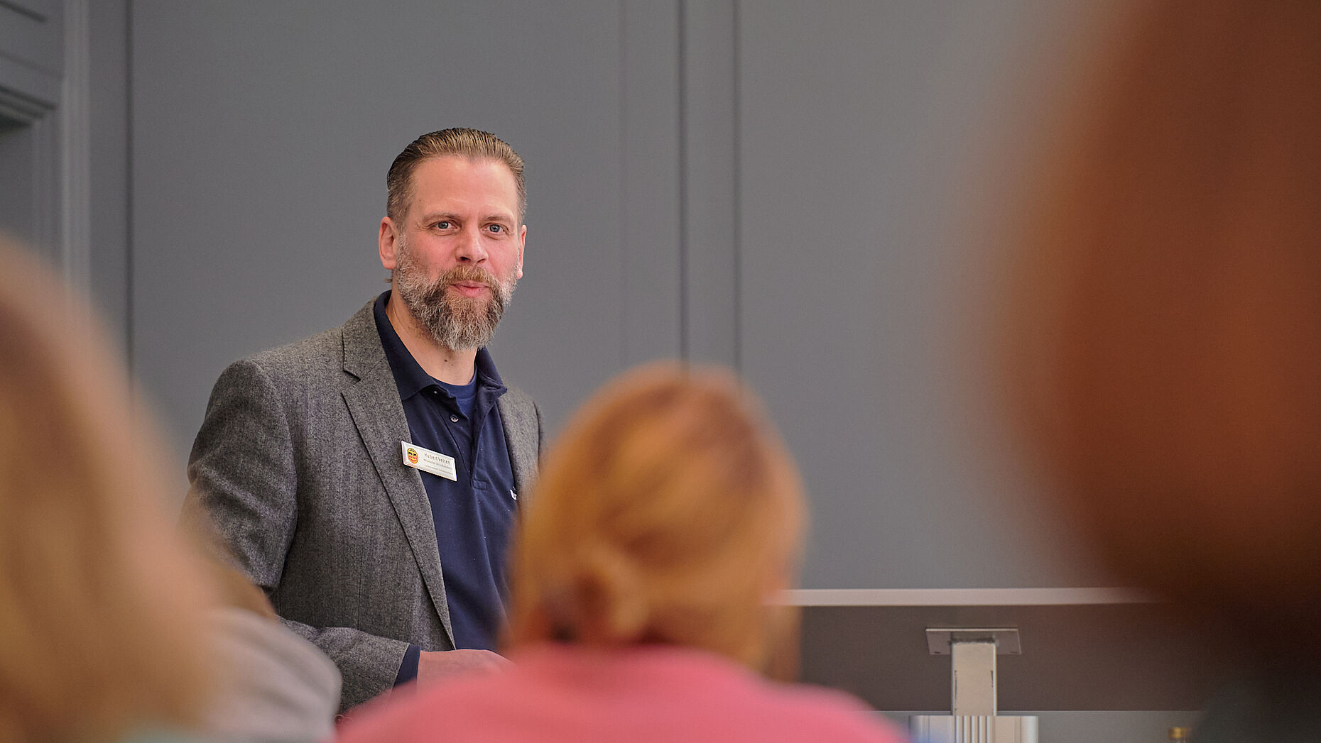 Außendienstmitarbeiter Hubert Velten ist im Landesverband für ZB zuständig. Foto: DBwV/IK