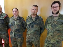 Die Truppenkameradschaft beim Sanitätsregiment 2 in der Koblenzer Falckenstein-Kaserne hat sich neu formiert. Foto: G. Arleth