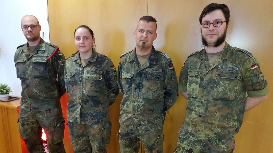 Die Truppenkameradschaft beim Sanitätsregiment 2 in der Koblenzer Falckenstein-Kaserne hat sich neu formiert. Foto: G. Arleth