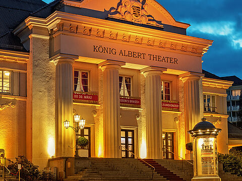 Die KERH Ostvogtland plant einen Theaterbesuch im König Albert Theater in Bad Elster. Foto: Jan Bräuer