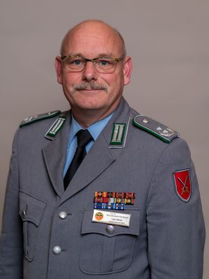 Oberstleutnant Lutz Meier, Landesvorsitzender West. Foto: DBwV