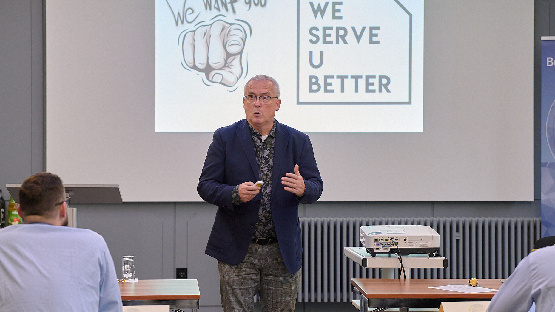 Beteiligungsrechtler Ralph Bender beschrieb die Rolle der VP bei Personalangelegenheiten. Foto: DBwV/IK
