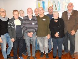 Der Neue Vorstand um Jürgen Clemens (5.von links). Foto: DBwV