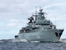 Kurs auf die Heimat: Die Fregatte „Mecklenburg-Vorpommern“ kehrt nach drei Monaten aus dem Nato-Einsatz zurück. Foto: Bundeswehr/Jule Peltzer